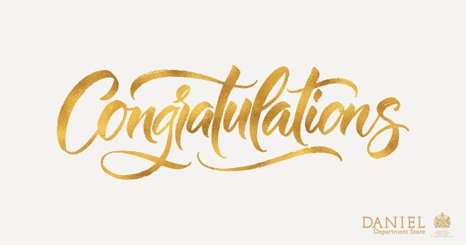 Congratulations
