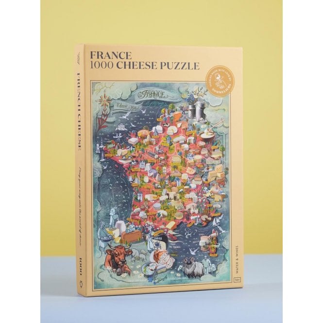 Water & Wines Cheese Puzzle - France