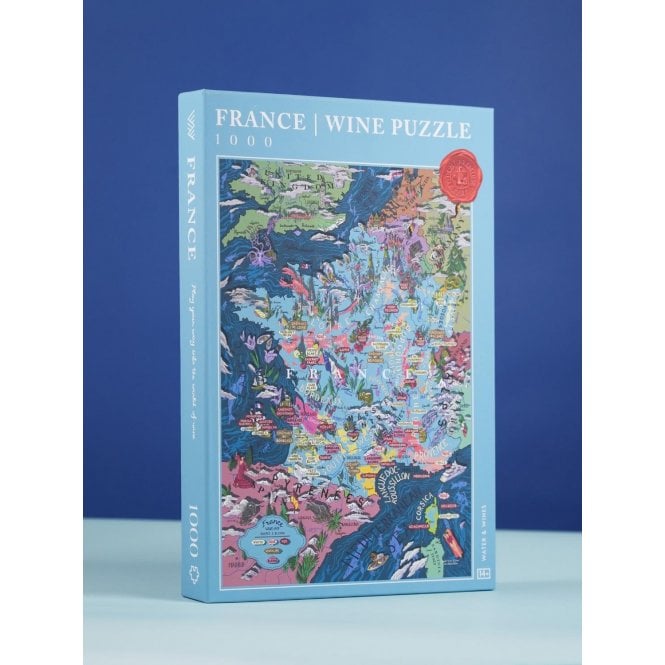 Water & Wines Wine Puzzle - France