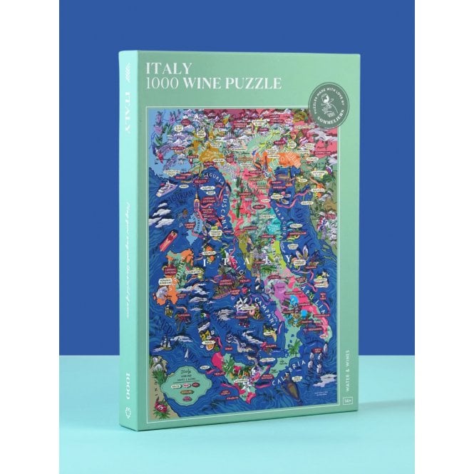 Water & Wines Wine Puzzle - Italy