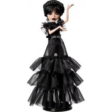 Wednesday Raven Dress Doll