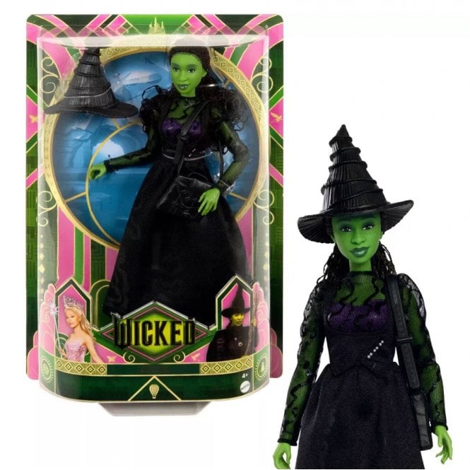 Wicked Elphaba Fashion Doll With Removable Fashions & Accessories