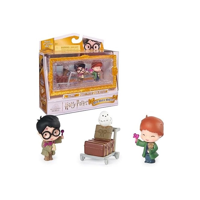 Wizarding World Collectible Double Pack (Harry  Ron & Hedwig)