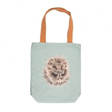 'Awakening' Hedgehog Canvas Tote Bag