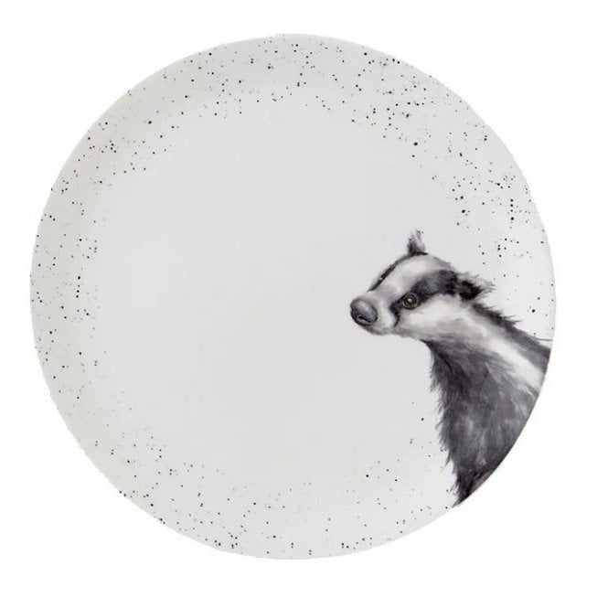 Wrendale Designs Badger Coupe Plate
