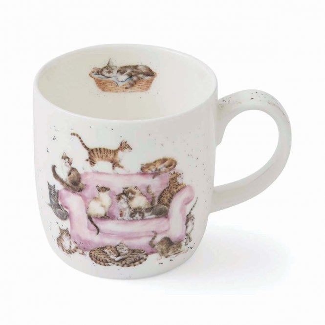 Wrendale Designs 'Cattitude' Cat Mug