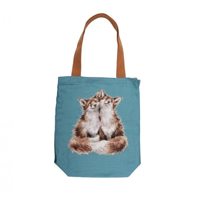 Wrendale Designs 'Contentment' Fox Canvas Tote Bag