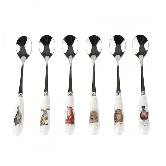 Wrendale Designs Country Animal Tea Spoons - Set of 6
