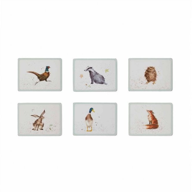 Wrendale Designs 'Country Set' Country Animal Placemats
