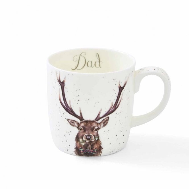 Wrendale Designs 'Dad' Stag Large Mug