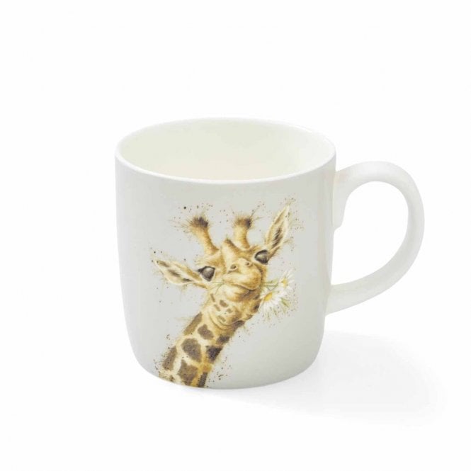 Wrendale Designs 'Flowers' Giraffe Large Mug