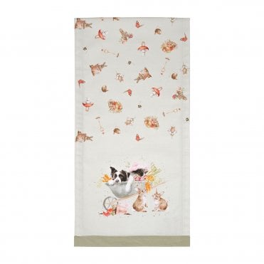'Garden Friends' Animal Table Runner