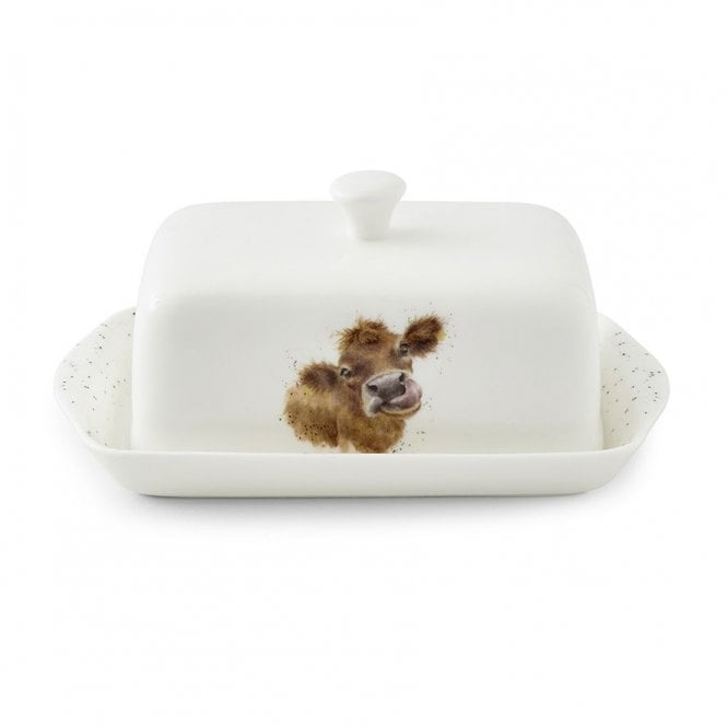 Wrendale Designs 'Mooo' Cow Butter Dish