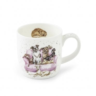 'Movie Night' Dog Mug