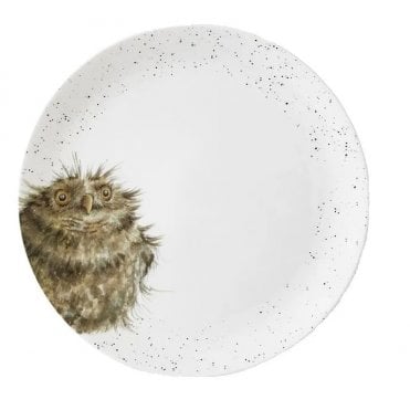 Owl Coupe Dinner Plate