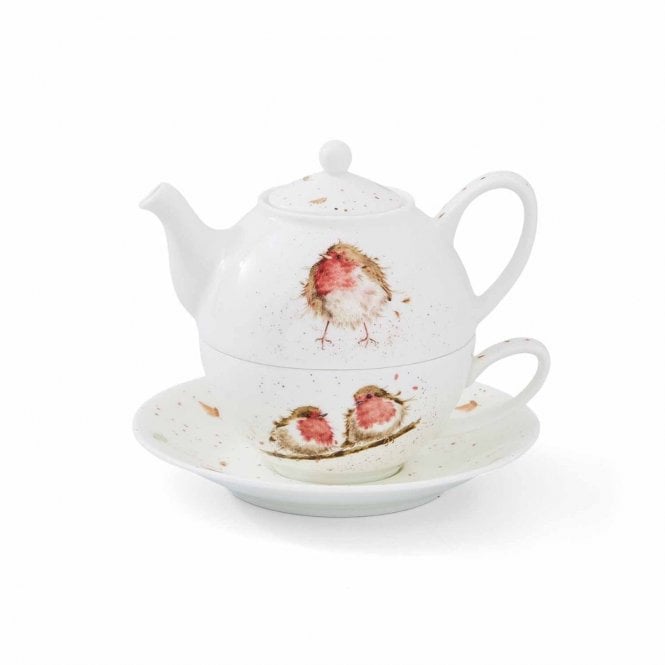 Wrendale Designs Robin Tea for One Set