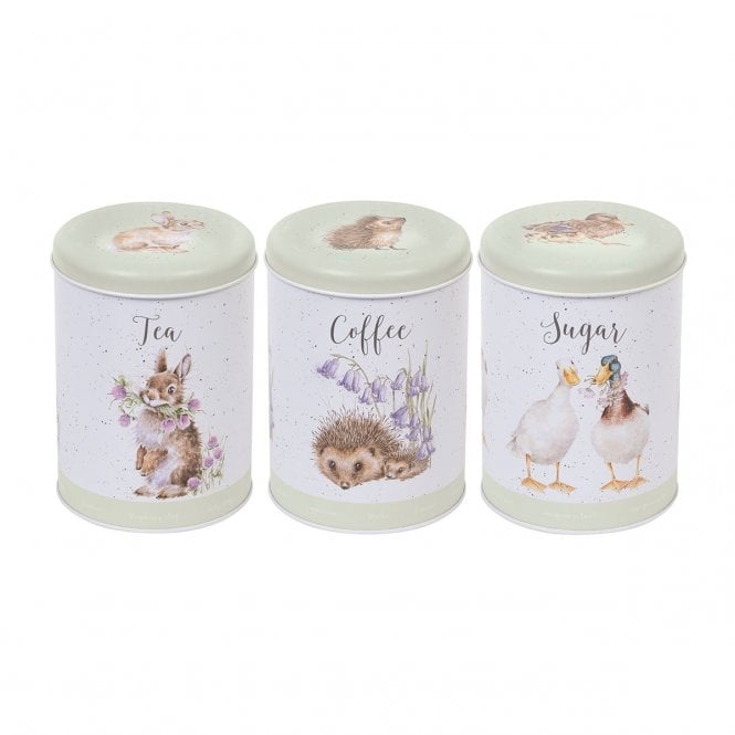 Wrendale Designs 'The Country Set' Country Animal Tea Coffee Sugar Set