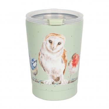 'Variety of Life' Bird Thermal Travel Cup