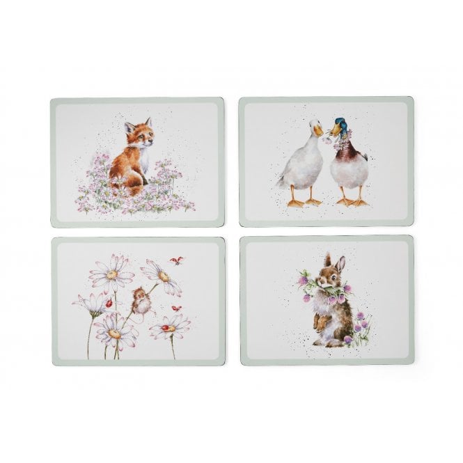 Wrendale Designs 'Wildflower' Animal Placemats