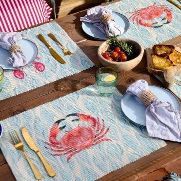 Abersoch Indoor/Outdoor Placemats - Set of 4