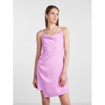 YASDOTTEADRAPE STRAP MINI DRESS S. SHOW