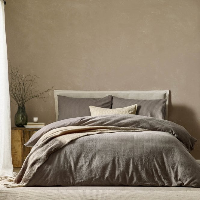 Yard Malton Stripe 100% Cotton Duvet Cover Set