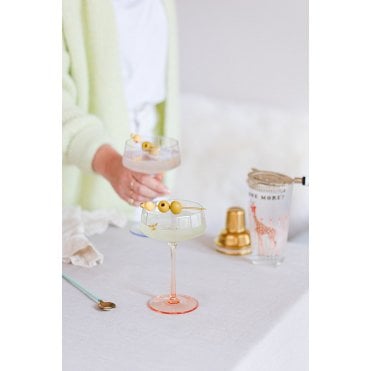 Bee Coupe Glasses (Set of 2)