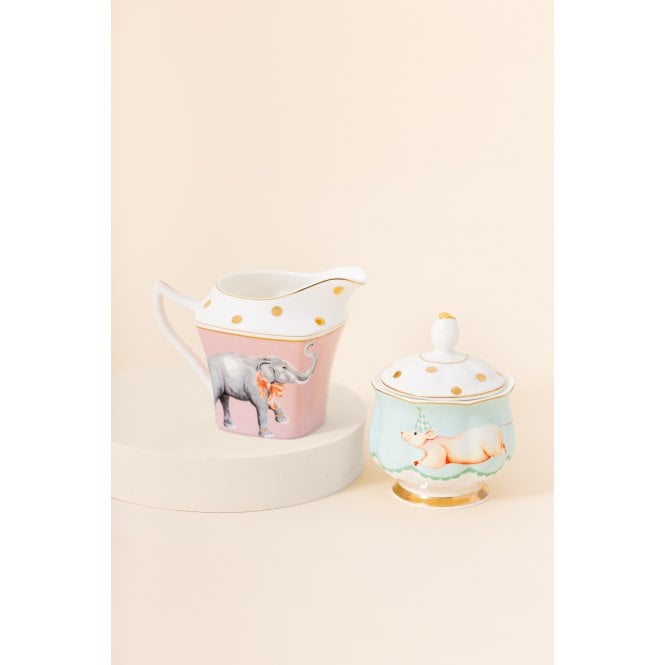 Yvonne Ellen Elephant Milk Jug & Mouse Sugar Pot Set