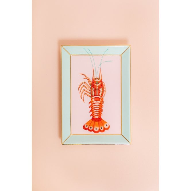 Yvonne Ellen Lobster Rectangular Trinket Dish