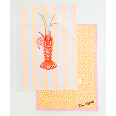 Lobster Tea Towels (Set of 2)