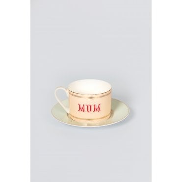 Mum Teacup & Saucer