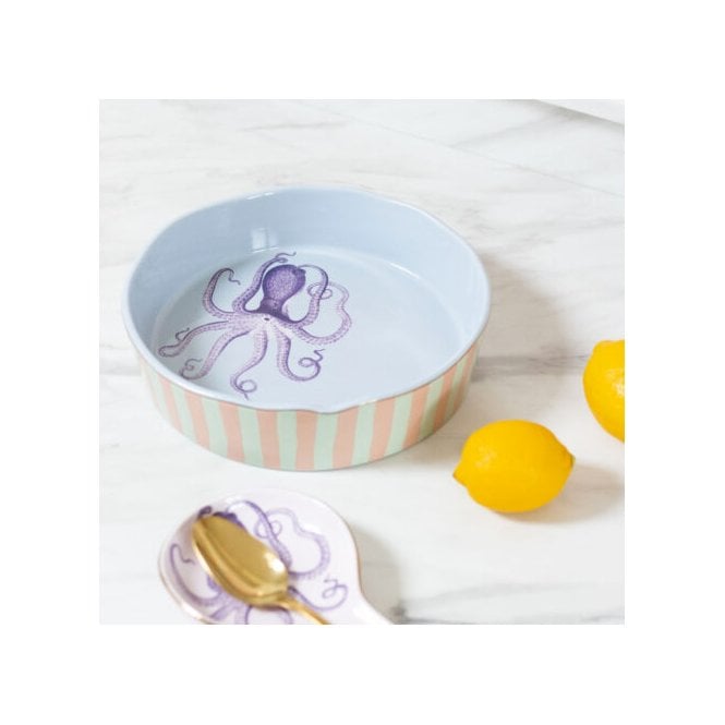 Yvonne Ellen Octopus Small Round Dish