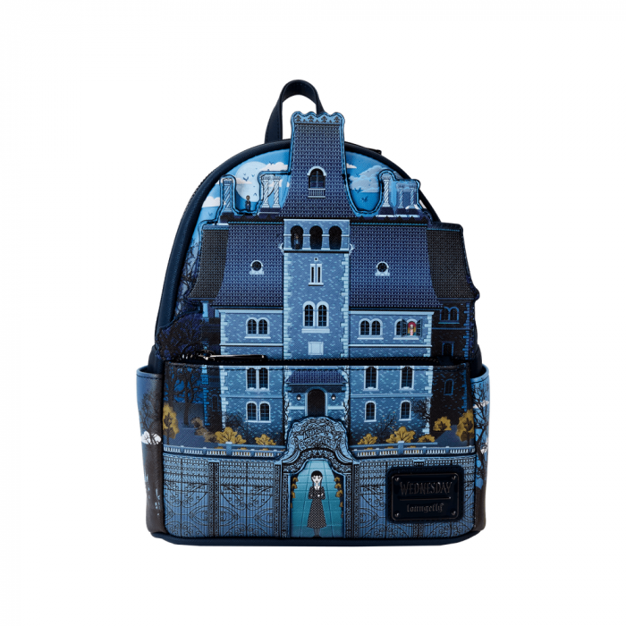 Loungefly Nevermore Academy Wednesday backpack