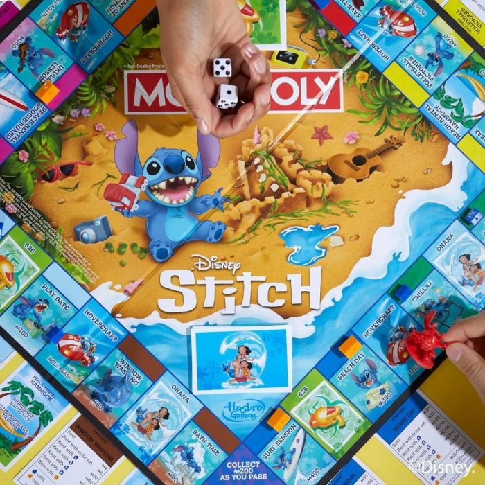 Hasbro Games: Monopoly Disney Stitch Edition Board Game